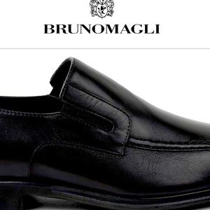 Bruno Magli Raging Black Loafer Like New